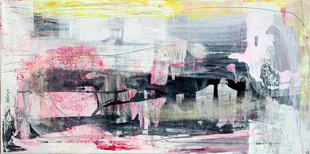 JULIANE SOMMER | Fluid | 100 x 50 cm