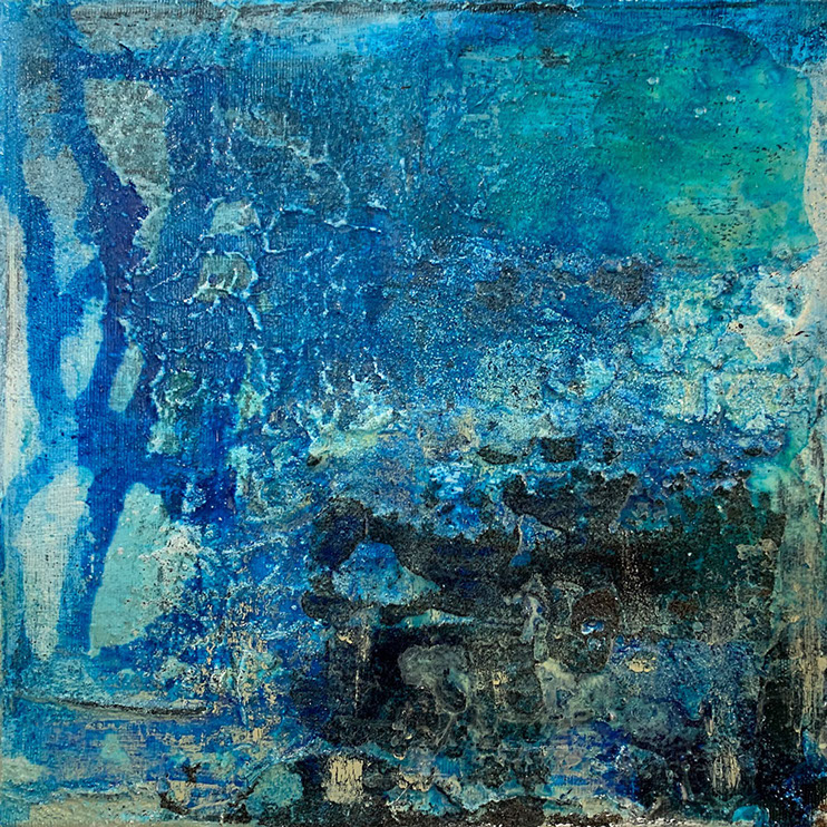 JULIANE SOMMER | Ocean 1 | 30 x 30 cm
